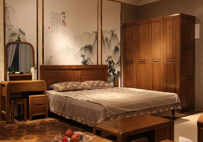 實(shí)木臥室套房