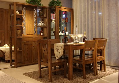 實(shí)木餐廳組合